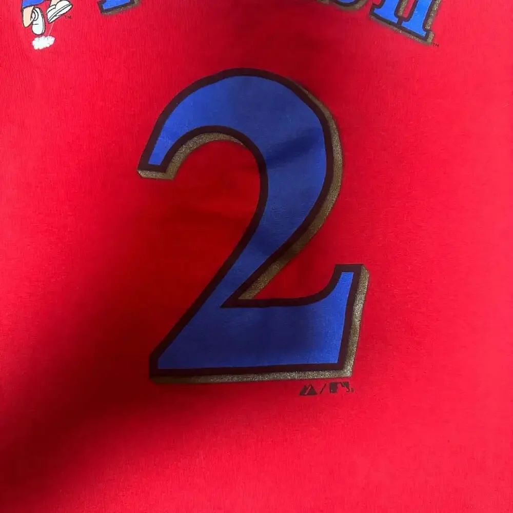Majestic Milwaukee Brewers Polish #2 Red T-Shirt